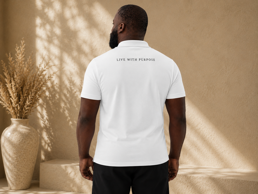 Polo Blanc Homme